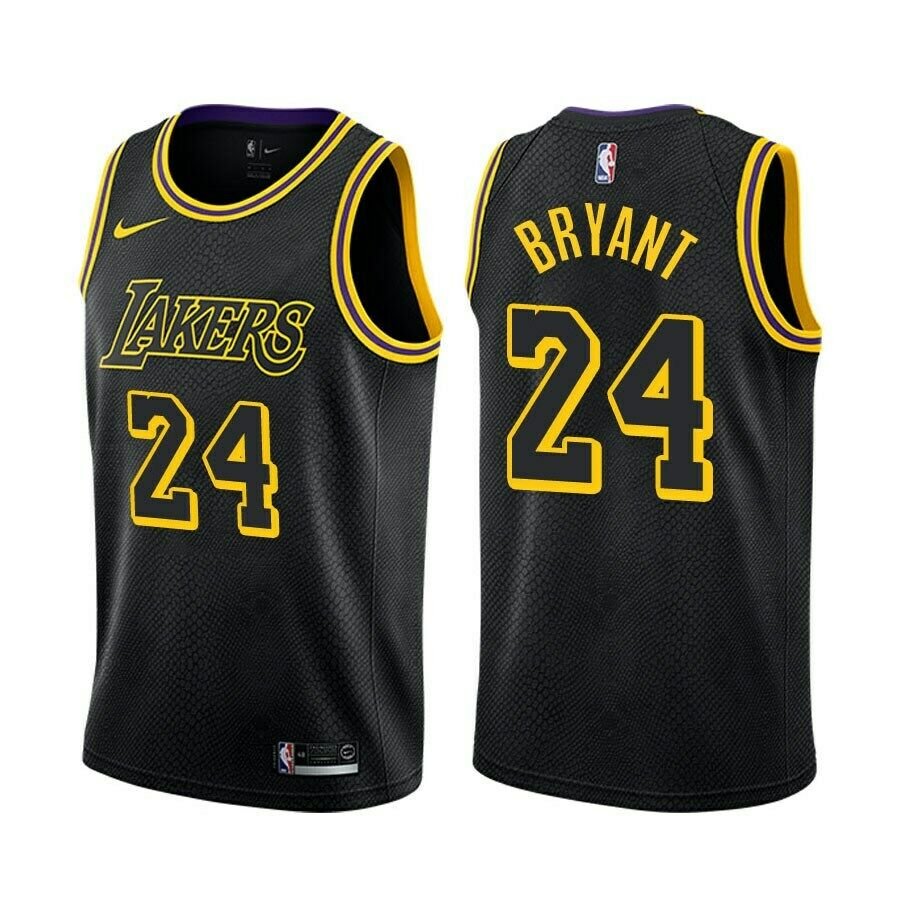 NBA Kobe Bryant #8 Jersey Black Mamba Day Los Angeles Lakers basketball