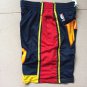 Warriors JUST DON retro Chinese line dark blue ball pants on both sides just don pocket