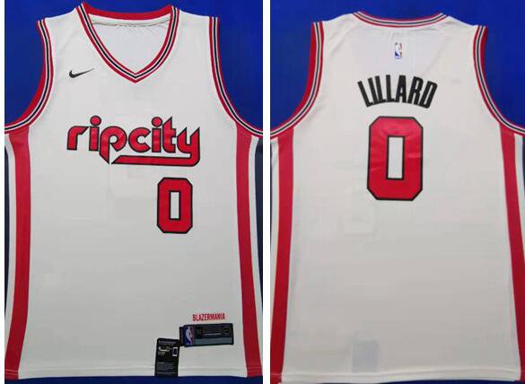 damian lillard jersey rip city cream