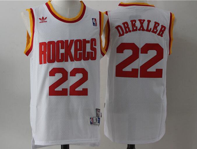 Retro Houston Rockets Drexler 22 Jersey – Ice Jerseys
