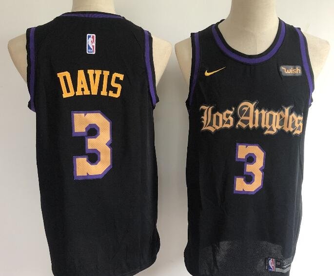 Anthony Davis 2020 Latin Nights Los Angeles Lakers Jersey