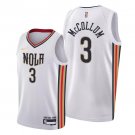New Orleans Pelicans #3 C.J. McCollum 2022 Association Edition Jersey White