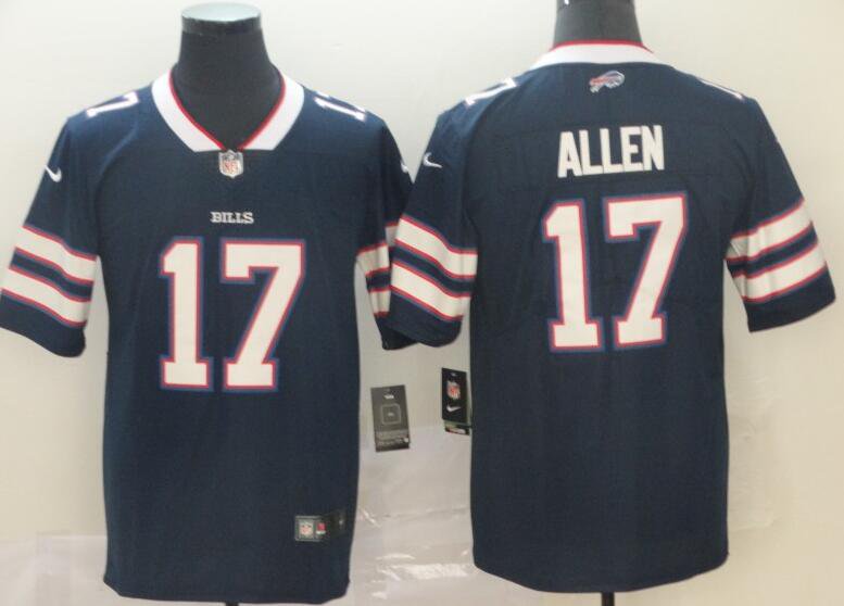 Buffalo Bills #17 Josh Allen Inverted Legende Limited Jersey Blue