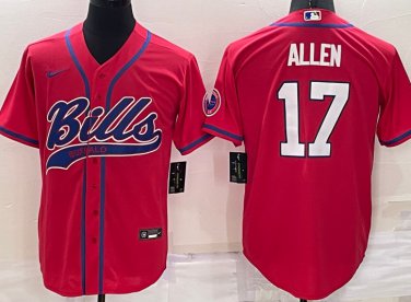 Josh Allen orders Buffalo Bills Baseball Jersey