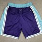 Los Angeles Lakers 75th Just Don Shorts Purple/Baby Blue