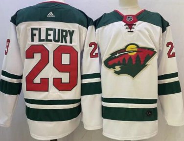 Marc-Andre Fleury Chicago Blackhawks Adidas Primegreen Authentic NHL Hockey  Jersey