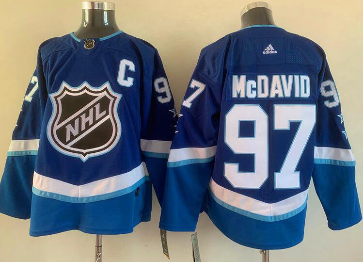 jerseys Edmonton Oilers 97 Connor McDavid All Star Jersey Blue