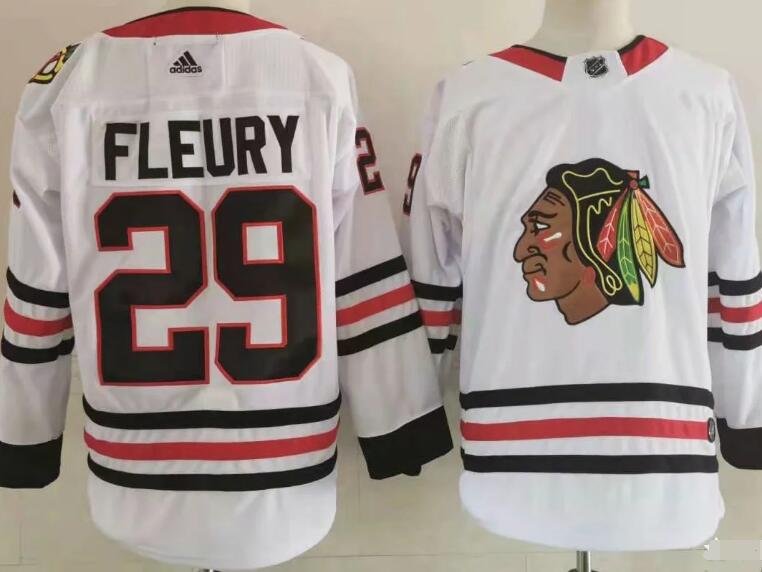 Marc Andre Fleury #29, store Chicago Blackhawks Jersey