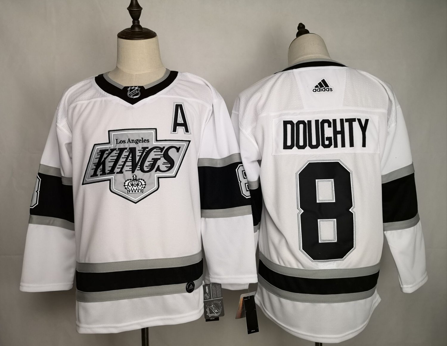 LA kings Ice Hockey jersey,#8 Doughty, Quality embroidered