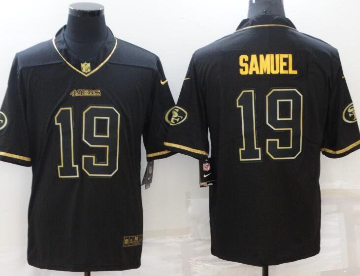 Limited Women's Deebo Samuel Gold Jersey - #19 Football San Francisco 49ers  Inverted Legend Size S