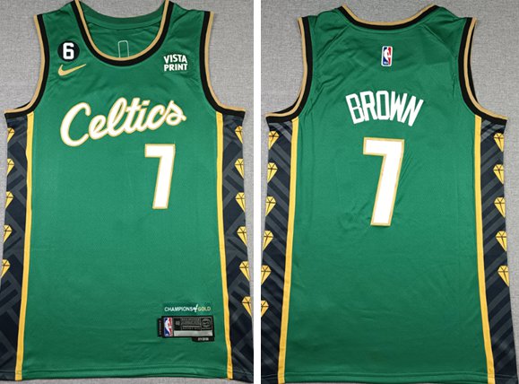 Boston Celtics Jaylen Brown Jerseys, Jaylen Brown Swingman Jersey, Celtics City  Edition Jerseys
