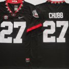 Georgia Bulldogs #27 Nick Chubb jerseysJersey Black
