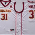 USC Trojans #31 Greg Miller College Basketball Jersey White