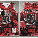 Chicago Bulls #91 Dennis Rodman Rabbit Year Jersey