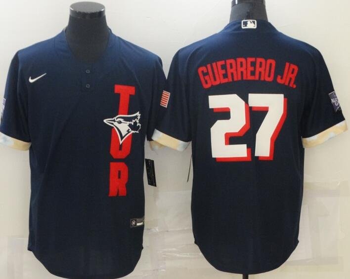 ナイキ 極美品 TORONTO BLUE JAYS #27 ゲレーロ Jr. ナイキ 極美品 TORONTO BLUE JAYS #27 ゲレーロ Jr. - メルカリ