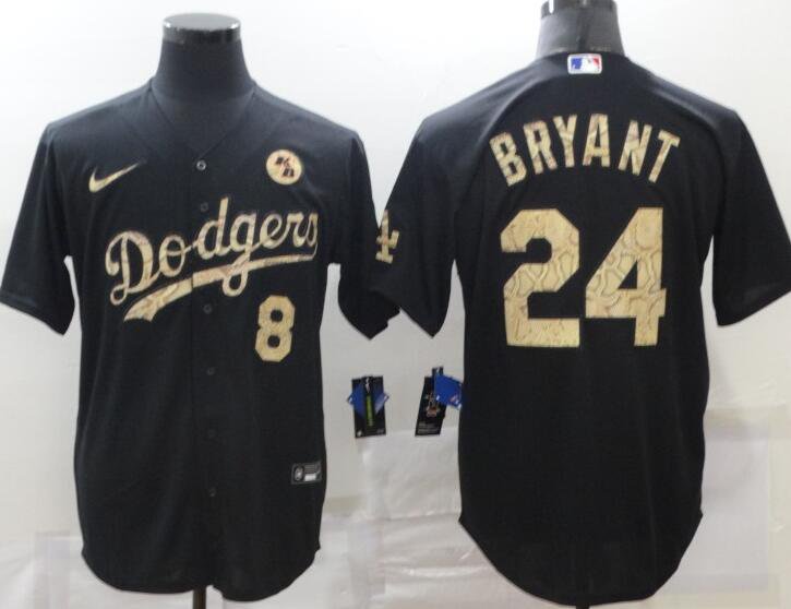 Kobe Bryant Jersey New LA Dodgers Kobe Bryant Black Jersey #8 Or Kobe Bryant Jersey New LA Dodgers Kobe Bryant Black Jersey #8 Or
