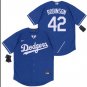 Los Angeles Dodgers 42 Jackie Robinson Cool Base Jersey Blue