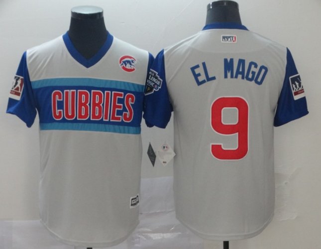 Chicago Cubs #9 Javier Baez El Mago2019 MLB Little League