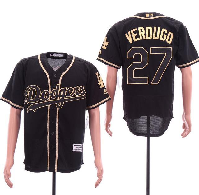 Los Angeles Dodgers Alex Verdugo #27 2020 Mlb Black Jersey - Bluefink