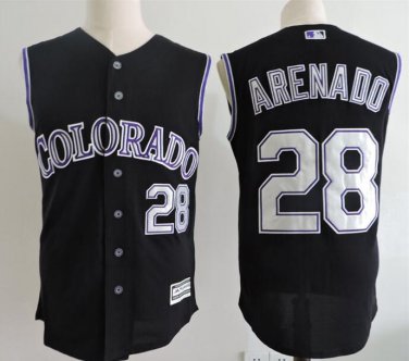 Colorado rockies vest jersey on sale