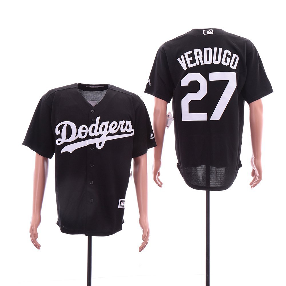 Los Angeles Dodgers Alex Verdugo #27 2020 Mlb Black Jersey - Bluefink