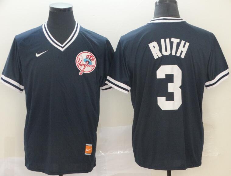 Nike New York Yankees Babe Ruth #3 Cooperstown Jersey