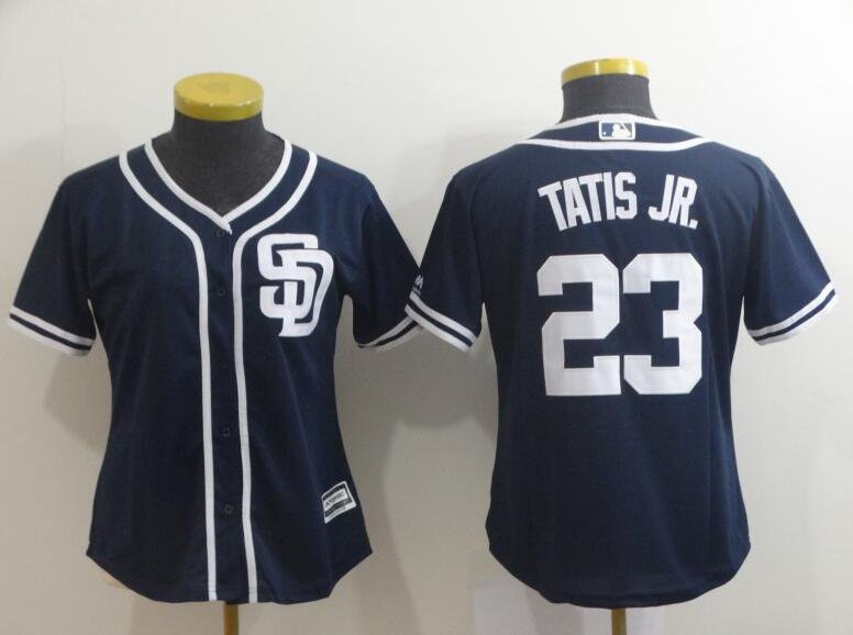 Cooperstown Collection San Diego Padres FERNANDO TATIS JR Sewn THROWBACK  Baseball Jersey