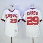 Los Angeles 29 Rod Carew Flexbase Baseball Jersey White