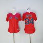 Women Boston Red Sox 34 David Ortiz Baseball Jersey