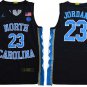 2019 North Carolina Tar Heels #23 Michael Jordan Jersey Black