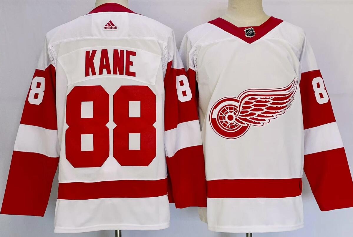 Detroit Red Wings #88 Patrick Kane Jersey White