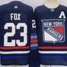 New York Rangers #23 Adam Fox Alternate Jersey Navy Blue