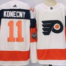 Philadelphia Flyers #11 Travis Konecny Stadium Jersey White