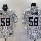 Kansas City Chiefs #58 Derrick D.Thomas 2024 Salute to Service jerseysArctic Camo