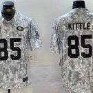 San Francisco 49ers #85 George Kittle 2024 Salute to Service Jersey Arctic Camo