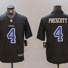 Dallas Cowboys #4 Dak Prescott Throwback Jersey Black