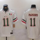 Dallas Cowboys #11 Micah Parsons Mexico Edition Jersey White