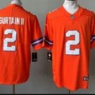 Denver Broncos #2 Pat Surtain II 2nd Throwback Vapor F.U.S.E. jerseys Orange