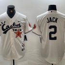 Houston Astros #2 Jack Cactus Jack HBCU Classic Jersey White