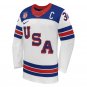 Auston Matthews US Hockey 2026 Away Jersey - White