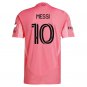 Lionel Messi Inter Miami CF adidas 2025 Euforia Authentic Player Jersey - Light Pink