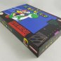 SUPER MARIO WORLD - SNES, Super Nintendo Replacement Custom Box with Insert Tray & PVC Protector