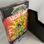 TEENAGE MUTANT NINJA TURTLES 2 ARCADE GAME - NES, Nintendo Custom BOX w/ Dust Cover & PVC Protector