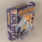POKEMON BLUE - Nintendo Game Boy Custom Replacement Box optional w/ Insert Tray & PVC Protector