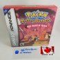 POKEMON MYSTERY DUNGEON RED RESCUE - Nintendo GBA Custom Box with Insert Tray & PVC Protector