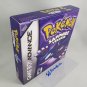 POKEMON SAPPHIRE - Nintendo GBA Custom Replacement Box with Insert Tray & PVC Protector