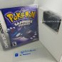 POKEMON SAPPHIRE - Nintendo GBA Custom Replacement Box with Insert Tray & PVC Protector