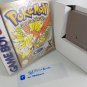 POKEMON GOLD - Nintendo Game Boy Custom Replacement Box optional w/ Insert Tray & PVC Protector