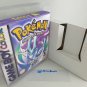 POKEMON CRYSTAL - Nintendo Game Boy Custom Replacement Box optional w/ Insert Tray & PVC Protector