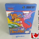 ADVENTURE OF DINO RIKI - NES, Nintendo Custom BOX w/ Dust Cover & PVC Protector